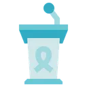 Free Charity Donation Tribune Icon