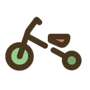 Free Tricycle Kid Toy Icon