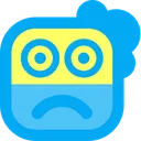 Free Triste Crema Emoji Icon