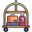 Free Trolley luggage  Icon