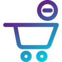 Free Trolley Minus Trolley Cart Icon