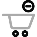Free Trolley Minus Trolley Cart Icon