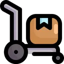 Free Trolley Trolleytasche Trolleywagen Icon