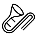 Free Trompete Querpfeife Instrument Symbol