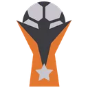 Free Zeichenflache Trophae Fussballtrophae Icon