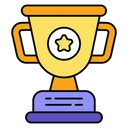 Free Trophy Success Leadership Icon