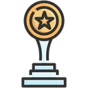 Free Trophy Winner Prize Icon