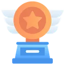 Free Trophy With Wings Trophy Wings アイコン