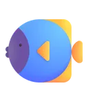 Free Pez Color Icono