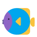 Free Pez Plano Icono