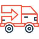 Free Truck Shipping Logistic Icon