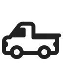 Free Truck High Contrast Icon