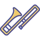 Free Brass Cornet Marching Band Icon