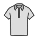 Free Tshirt Collared Shirt Icon