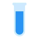 Free Tubo De Ensayo De Ciencia Icono