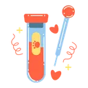 Free Tubo de ensayo  Icono