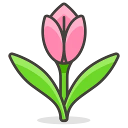 Free Tulip Emoji Icon