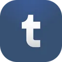 Free Tumble Social Media Logo Icon
