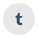 Free Tumblr Social Media Logo Icon