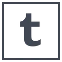Free Tumblr Sozial Medien Symbol