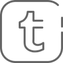 Free Tumblr Medien Soziales Symbol