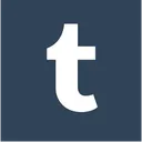 Free Tumblr Square Social Media Logo Icon