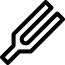 Free Tuning Fork Icon