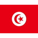 Free Tunisia Bandeira Pais Ícone