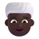 Free Usando Turbante Color Icono