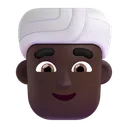 Free Usando Turbante Color Icono