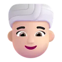 Free Usando Turbante Color Icono