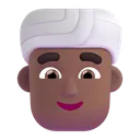 Free Usando Turbante Color Icono