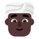 Free Usando Turbante Plano Icono