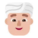 Free Turbante Hombre Emoji Fluido De Microsoft Icono
