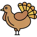 Free Turkey Thanksgiving Bird Icon