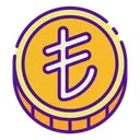 Free Turkish Lira  Icon