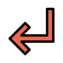 Free Arrow Down Left Icon