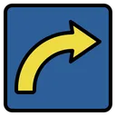 Free Turnright Next Direction Icon