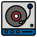 Free Turntable Roulette Dj Party Music Icon