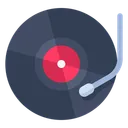 Free Turntable Vinyl Vinyl Player Icon