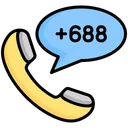 Free Tuvalu Country Code Icon