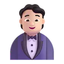 Free In Tuxedo Color Icon
