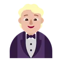 Free In Tuxedo Flat Icon