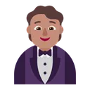 Free In Tuxedo Flat Icon