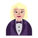 Free In Tuxedo Flat Icon