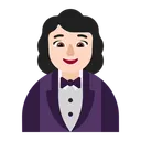 Free In Tuxedo Flat Icon