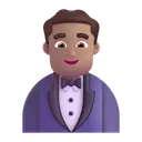 Free In Tuxedo Color Icon