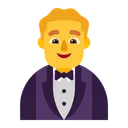 Free In Tuxedo Flat Icon