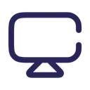Free Tv Monochrome Icons Flat Icons Icon