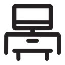 Free Tv Table  Icon